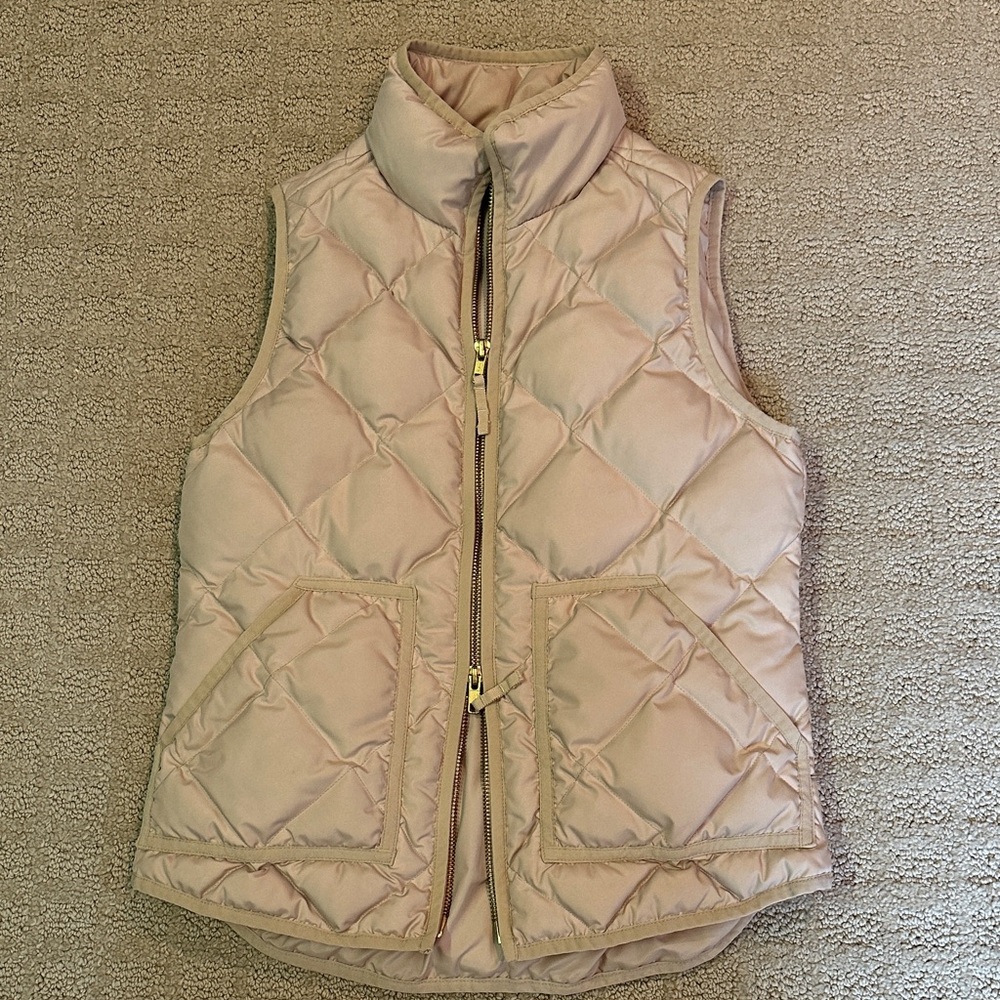 J. Crew Women's Quilted Vest, XXS